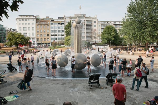 Sommerfest, Ebertplatz, Juli 2018, Foto: Astrid Piethan