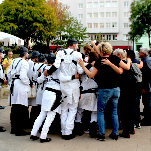 Bewegung am Ebertplatz, Oktober 2018, Foto: Helle Habenicht